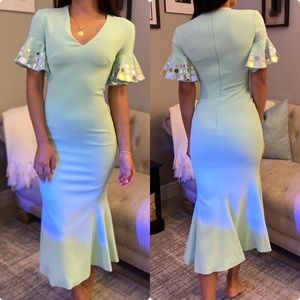 Mint Gown, David Koma Dress
